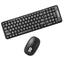 Kit De Teclado Y Mouse Inalámbrico Multimedia, Negro BROBOTIX 6000618
