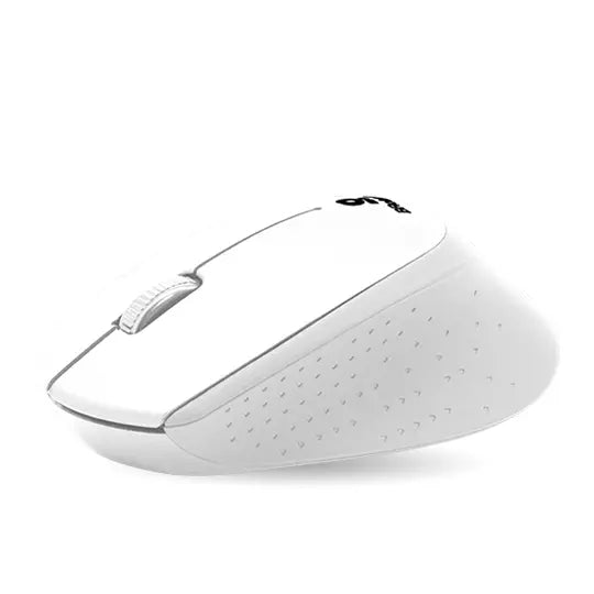 Mouse Inalámbrico con baterías color blanco