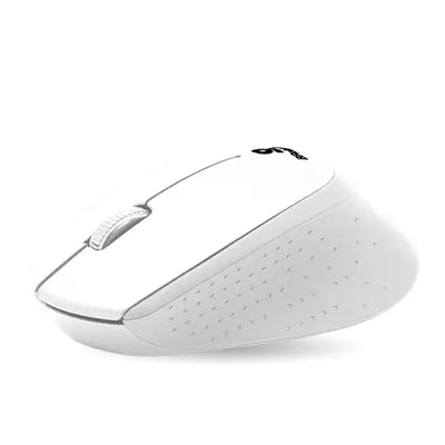 Mouse Inalámbrico con baterías color blanco