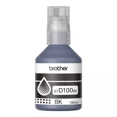 Botella de recarga de tinta Brother BTD100BK - Negro - Inyección de tinta