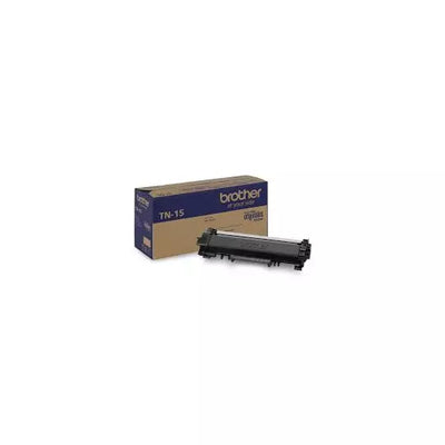 Cartucho de tóner Brother TN15 Láser, Negro, Original, 1 Pieza, 4500 Páginas