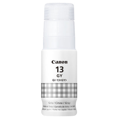 CANON BOTELLA DE TINTA GI-13 GY GRIS SUPL 60ML SERIE G 6 TINTAS