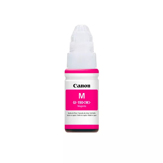TINTA CANON, COLOR MAGENTA, GI-190 M