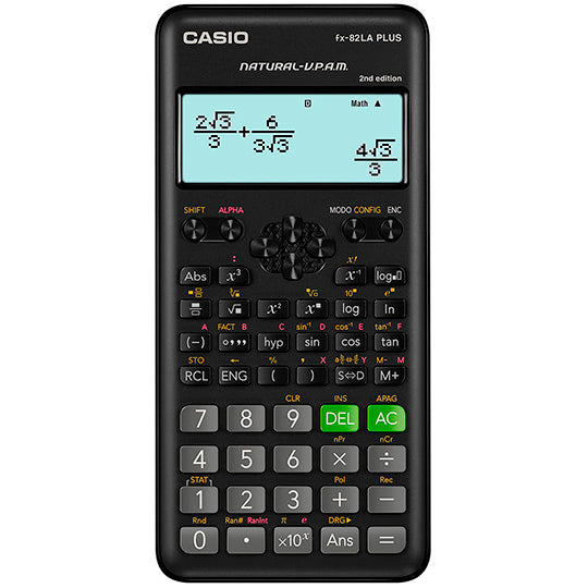 Calculadora Científica CASIO de 252 funciones, 4 líneas en pantalla