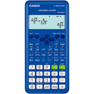 Calculadora Científica CASIO de 252 funciones, 4 líneas en pantalla