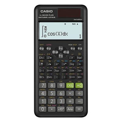 Calculadora Científica CASIO de 417 funciones, 4 líneas en pantalla