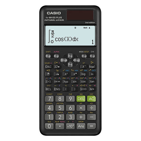 Calculadora Científica CASIO de 417 funciones, 4 líneas en pantalla