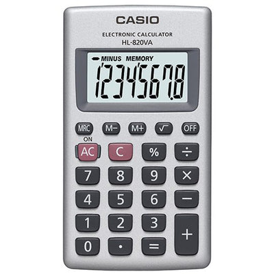 Calculadora Portátil CASIO básica de 8 dígitos