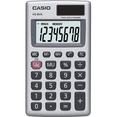 Calculadora Portátil CASIO básica de 8 dígitos