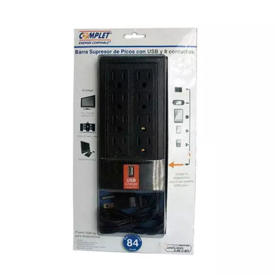 Supresor de picos COMPLET 504 Joules, BRC-1-005