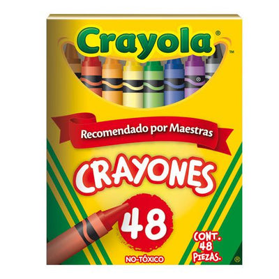 Crayones Estándar CRAYOLA - 48 crayones