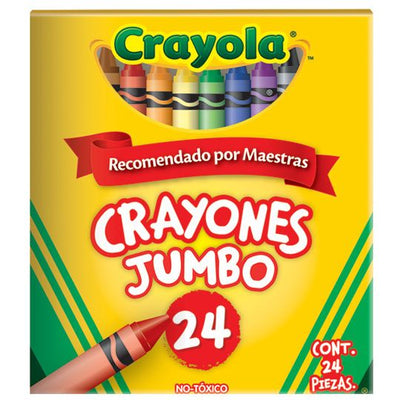 Crayones Jumbo CRAYOLA - 24 crayones