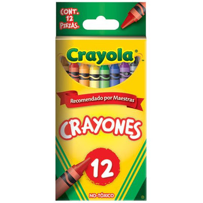 Crayones Estándar CRAYOLA - 12 crayones