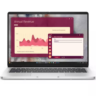 Laptop Empresarial Dell Pro 14 FHD, Intel Core Ultra 5, 16GB RAM, SSD 512GB, Windows 11 Pro, 3 años de garantía en sitio