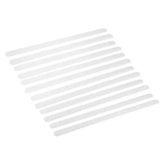 Cinta antiderrapante transparente Devek, blíster con 12 tiras de 2 cm x 29 cm