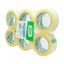 Cinta de empaque transparente Devek 48 mm x 150 m, transparente 6 pz