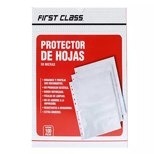 Protector de Hojas DIETRIX Tamaño Carta 100 pzs, 50 micras