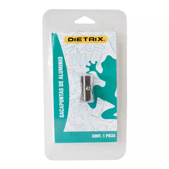 Sacapuntas aluminio Dietrix blíster 1 pieza