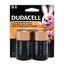 Pila alcalina Duracell D blíster 1.5 volts - 2 pilas