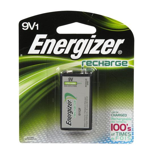 Pila recargable 9v ENERGIZER  blister - 1 pieza