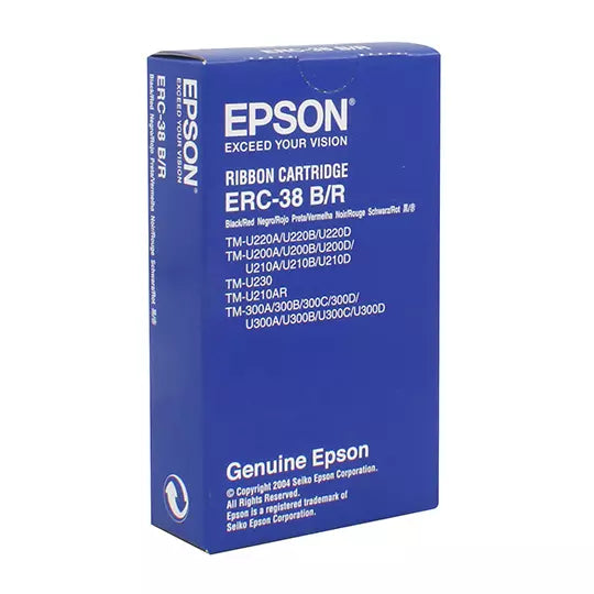 Cinta bicolor Epson ERC-38BR