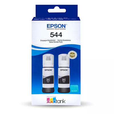 EPSON PACK 2 TINTAS BK SERIE T544 SUPL L1110 L3150/L3110/L5190/L3210/L325