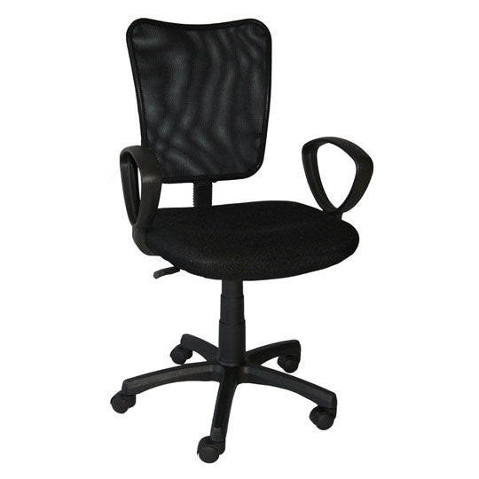 Silla operativa en malla 1410 ERGO color negro