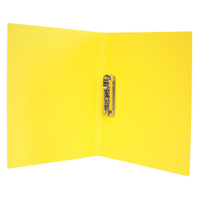 Carpeta con palanca OXFORD sistema de sujecion con palanca color amarillo tamaño carta 1.5CM