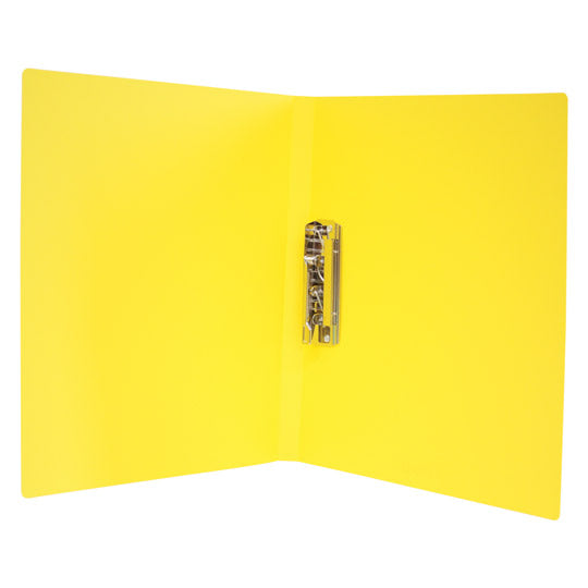 Carpeta con palanca OXFORD sistema de sujecion con palanca color amarillo tamaño carta 1.5CM