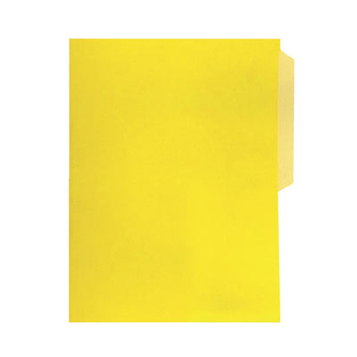 Folder PENDAFLEX broche de 8cm color amarillo tamaño carta - caja con 50 piezas