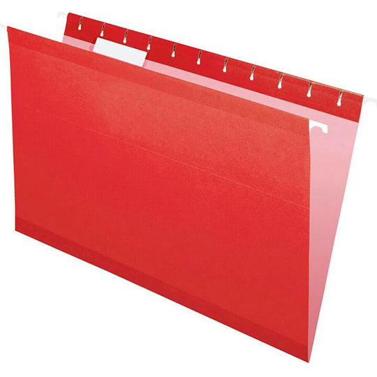 Folder colgante PENDAFLEX jinetes de plástico color rojo tamaño carta