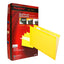 Folder colgante PENDAFLEX con jinetes de plástico e infopoquets color amarillo tamaño oficio