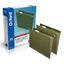 Folder colgante OXFORD jinetes de plástico transparente color verde caja tamaño oficio