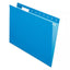 Folder colgante Pendaflex carta color azul claro caja con 25 pzas