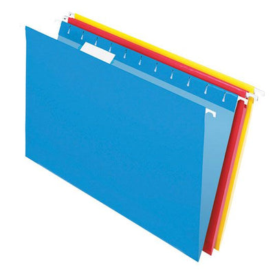 Folder colgante PENDAFLEX jinetes de plástico colores surtidos tamaño oficio
