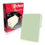 Folder manila OXFORD broche de 8cm color verde pastel tamaño carta