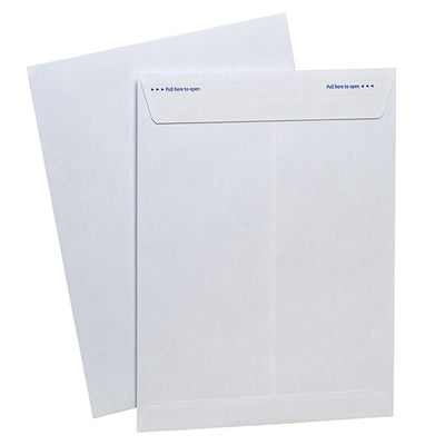 Sobre para documentos AMPAD mecanismo de seguridad color blanco de 22.9 X 30.5cm