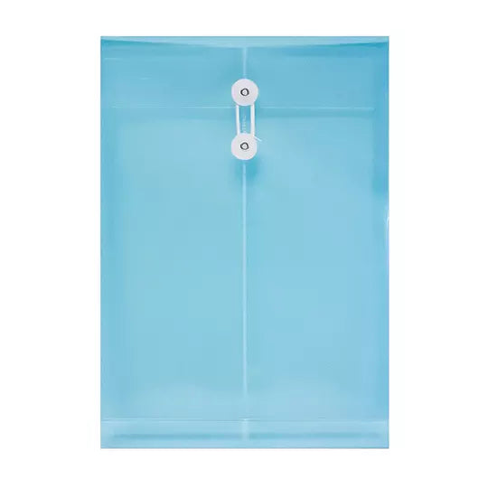 Sobre porta documentos vertical Oxford carta color azul 1 pieza
