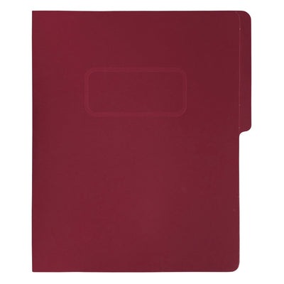 Carpeta tipo folder FORTEC pressboard broche de 8cm color caoba y tamaño carta