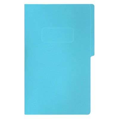 Carpeta tipo folder FORTEC pressboard con broche color azul claro tamaño oficio
