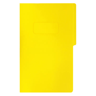 Carpeta tipo folder FORTEC pressboard con broche color amarillo tamaño oficio
