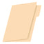 Folder FORTEC broche de 8cm color crema tamaño carta - paquete con 100 folders