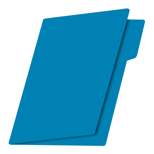 File Folder Azul Folder FORTEC broche de 8cm color azul rey intenso tamaño carta - paqu ...