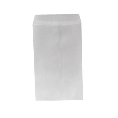 Sobre tipo bolsa FORTEC solapa engomada color blanco tamaño esquela 1 paquete con 50 sobres