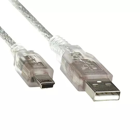 Cable Manhattan USB a-mini b v2.0 1.8m plata