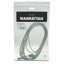 Cable Manhattan USB a-b v2.0 5.0m plata