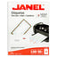 Etiqueta Laser Janel Blanca 25 x 67mm - Paquete con 3000 Etiquetas