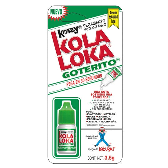 Pegamento Instantáneo Kola Loka Gotero 3.5gr - 1 Pieza