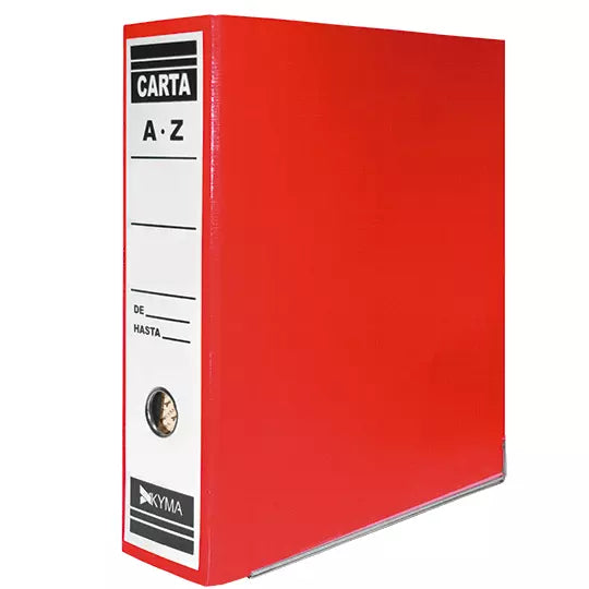 Registrador Arcoíris Rojo Indeleble KYMATamaño Carta