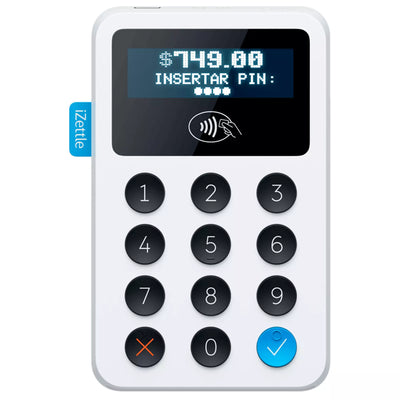 Lector de tarjetas Zettle, Modelo: Z1172R